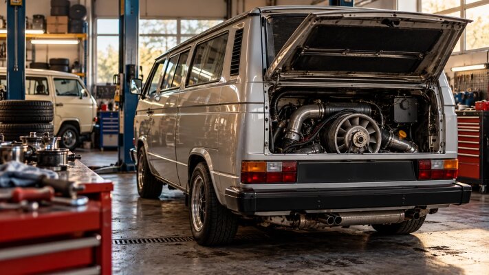 VW T3 Porsche B32: Geschichte, Technik und Originalität - VW T3 Porsche B32: Geschichte, Technik und Originalität