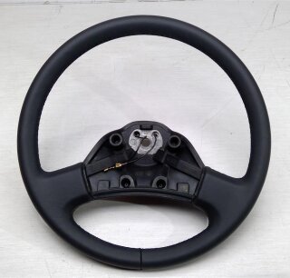 VW T4 Lenkrad  Glatt Schwarz / Naht Schwarz