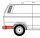 VW T3 Anschlussblech D-Säule rechts unten