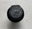 Radschraube Kugelbund M14 x 1,5 x 28 mm R12 SW17  schwarz