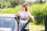 Bus Service Bodensee T-Shirt Herbst 2021 Herren L