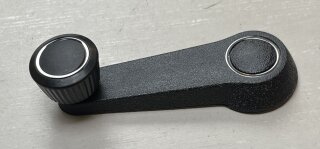 VW T3 Fensterkurbel Chromring schwarz