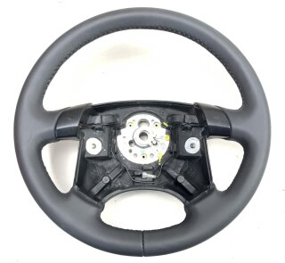 VW T4 Lenkrad Glatt Schwarz / Naht Schwarz