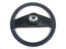 VW T3 Bluestar Lenkrad Glatt/Perforiert Naht Hellblau 42cm