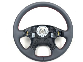 VW Golf 3 GTI Lenkrad Glatt Naht Rot 37cm