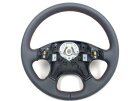 VW Golf 3 GTI Lenkrad Glatt Naht Rot 37cm