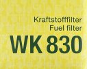 Kraftstofffilter WK 830