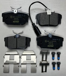 VW T4 Bremsbelag Satz hinten mit Verschleißkontakt