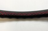 VW T3 Lenkrad Glatt schwarz Naht Rot 46cm