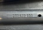 VW T3 Lenkrad Glatt schwarz Naht Rot 46cm