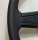 VW T3 Lenkrad Glatt schwarz Naht Rot 46cm