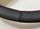 VW T3 Redstar LLE Lenkrad Glatt / Perforiert Naht Rot 42cm