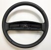 VW T3 Bluestar Lenkrad Glatt / Perforiert Schwarz Naht...