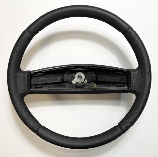 VW T3 Bluestar Lenkrad Glatt/Perforiert Naht Schwarz 42cm