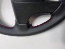 VW Golf 2 GTI Lenkrad Glatt Naht Rot 37cm