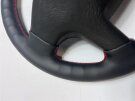 VW Golf 2 GTI Lenkrad Glatt Naht Rot 37cm