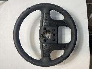 VW Golf 2 GTI Lenkrad Glatt/Perforiert Naht Schwarz 37cm