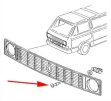 VW T3 Schraube Scheinwerfergrill oben Kunststoff