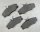 VW T3 Bremsbelag Satz Faustsattel vorne ab 86