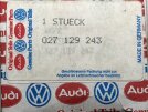 VW Dehnstoffelement 2E2 Vergaser NOS