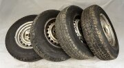 VW T3 4 X Winterräder Stahlfelgen 5,5x14 185 R14 C