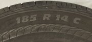 VW T3 4 X Sommerreifen 185 R14 C
