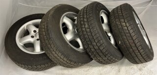 VW T3 4 X Winterräder Alufelgen 7x15 205/65 R15C Maxxis Vansmart A/S