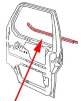 VW T4 Fensterschachtdichtung links aussen