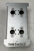 Standheizung Tex Twin 2 Doppel Einbauflansch