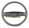 VW T3 Lenkrad Multivan 45 cm glatt schwarz / Naht schwarz