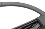 VW T3 Lenkrad Multivan 45 cm glatt schwarz / Naht schwarz