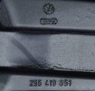 VW T3 Lenkrad Multivan 45 cm glatt schwarz / Naht schwarz