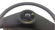 VW T3 Lenkrad Multivan Glatt/Perforiert Schwarz / Naht Schwarz 45 cm