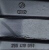 VW T3 Lenkrad Multivan Glatt/Perforiert Schwarz / Naht Schwarz 45 cm