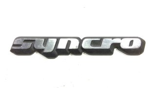 VW T3 Schriftzg SYNCRO